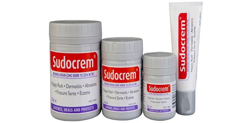 Sudocrem giúp hỗ trợ điều trị chàm sữa và các bệnh da liễu cho bé