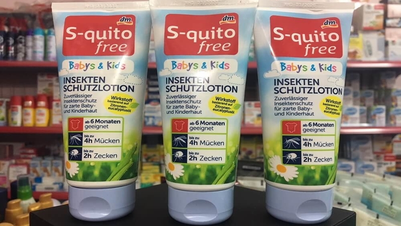 Kem trị muỗi đốt S-Quito free