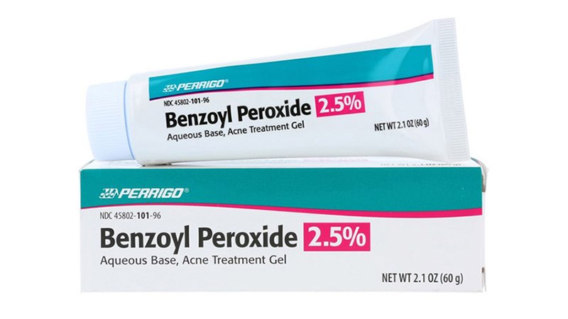 Thuốc kháng sinh bôi trị viêm da cơ địa Benzoyl peroxide