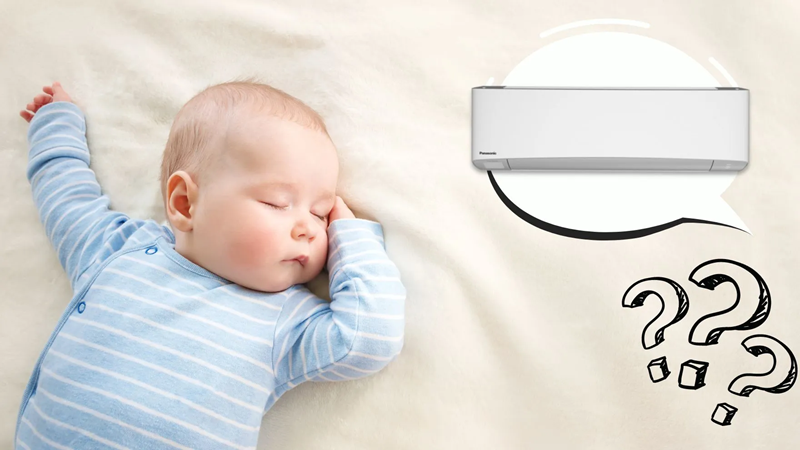 Viêm da ở trẻ sơ sinh khi nằm điều hòa: Không khí khô ảnh hưởng thế nào đến làn da bé?